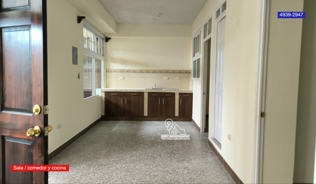 Apartamento en Xela de 2 hab. zona 3 1