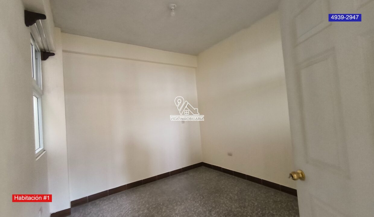 Apartamento en Xela de 2 hab. zona 3 4
