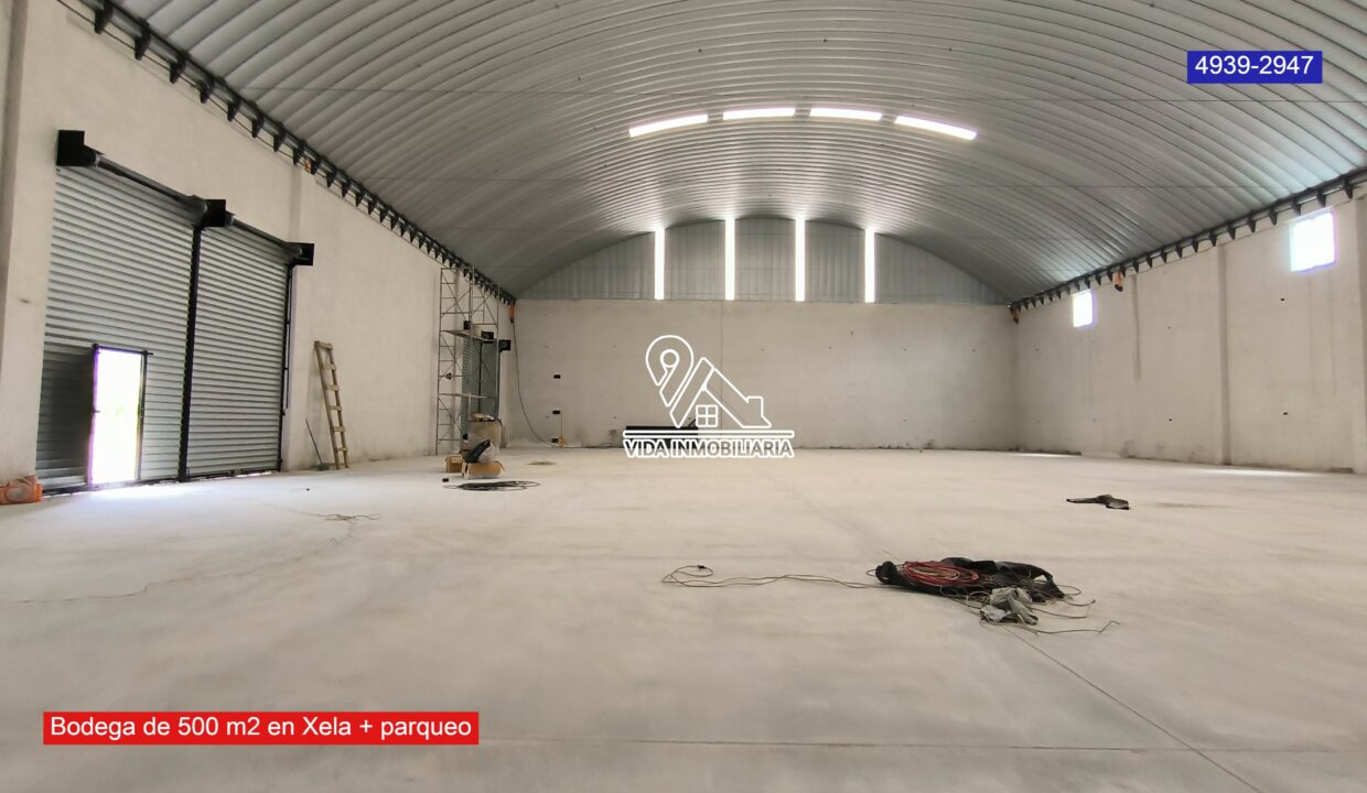 Bodega de 500 m2 en Xela 2.1