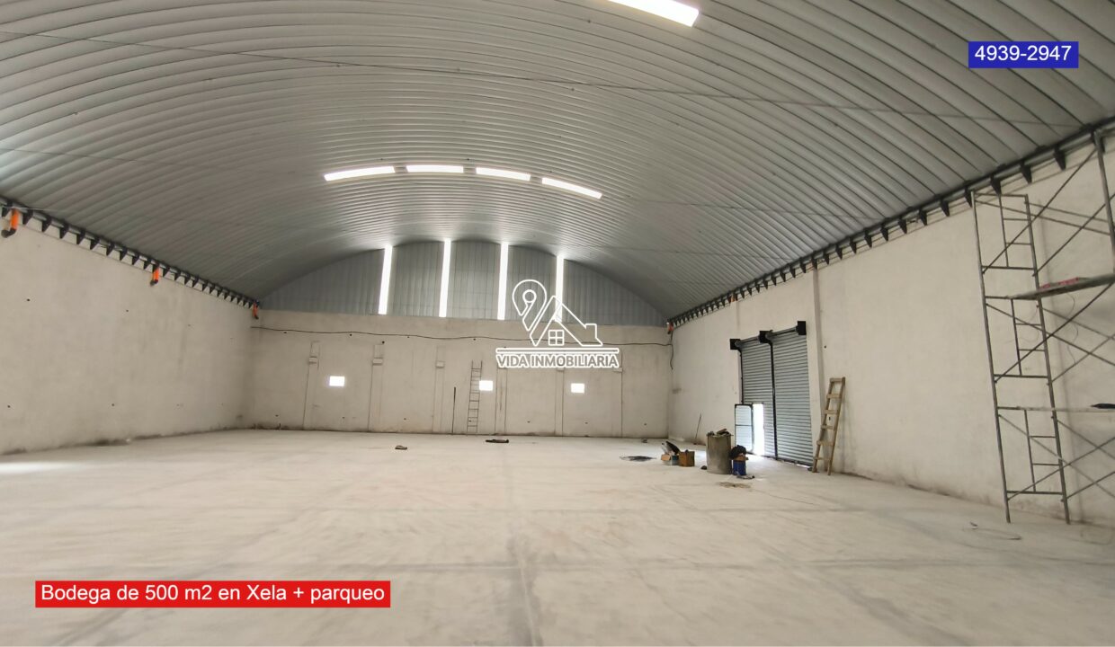 Bodega de 500 m2 en Xela 3.1