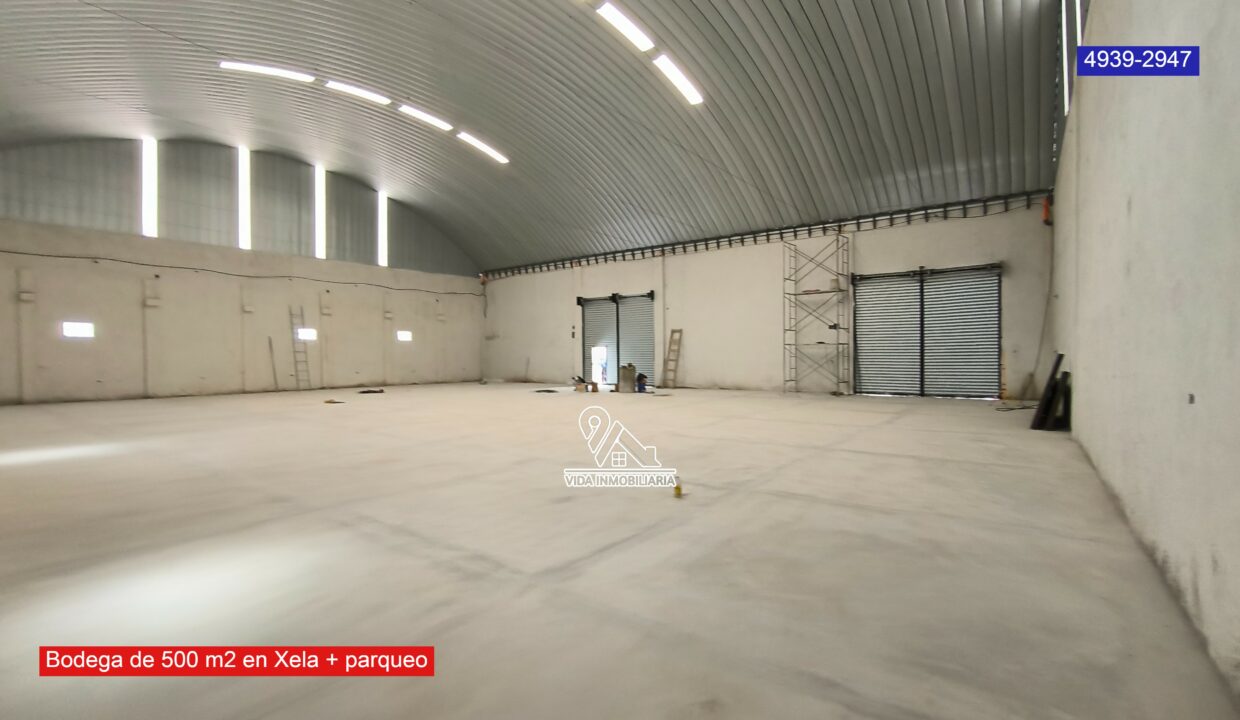 Bodega de 500 m2 en Xela 4.1